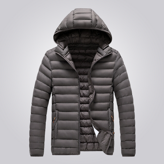 Glacier winter coat with hood