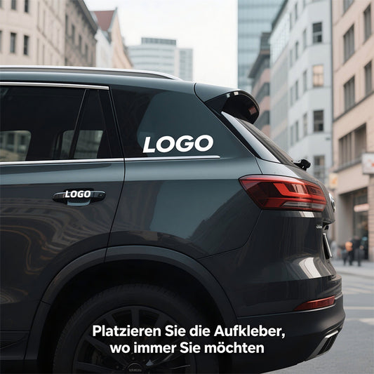Premium Auto Logo Aufkleber aus Metall - Individuelles Upgrade für Ihr Fahrzeug
