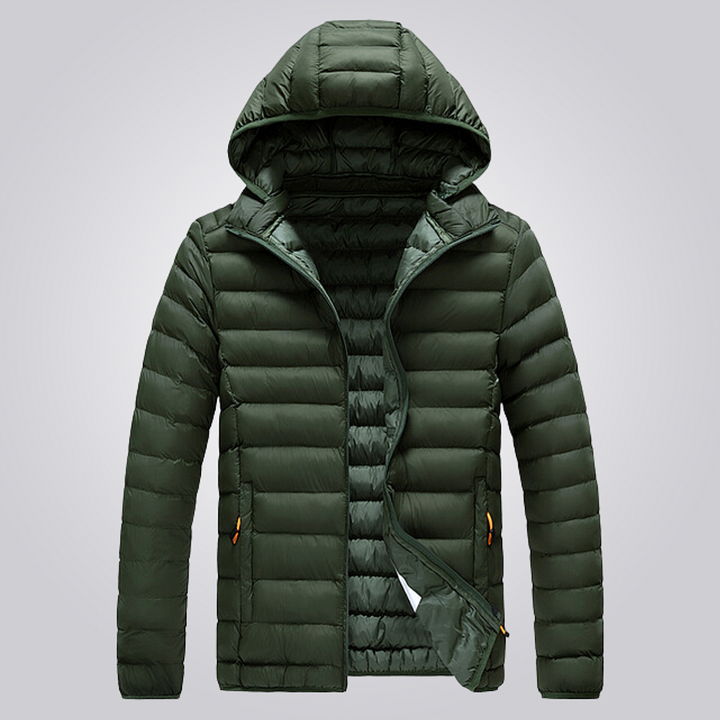 Gletsjer winterjas met capuchon