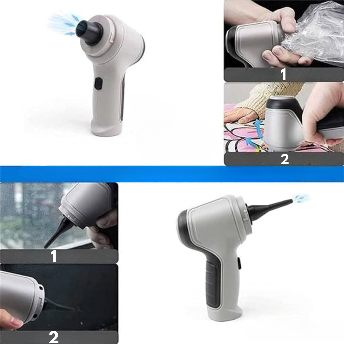 TurboClean Pro™ | Ultimate power, cordless freedom for your car vacuum!