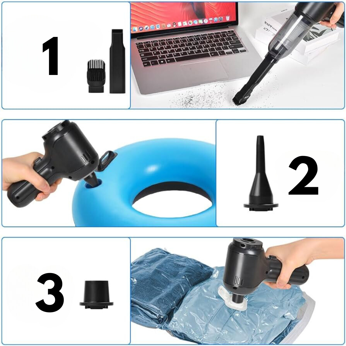 TurboClean Pro™ | Ultimate power, cordless freedom for your car vacuum!