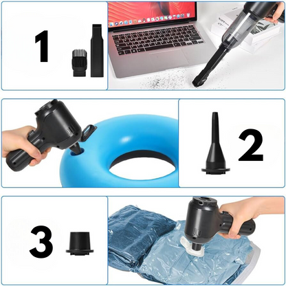 TurboClean Pro™ | Ultimate power, cordless freedom for your car vacuum!