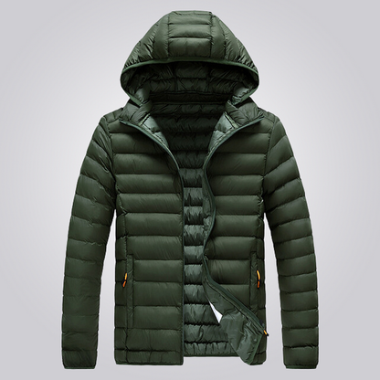 Gletsjer winterjas met capuchon