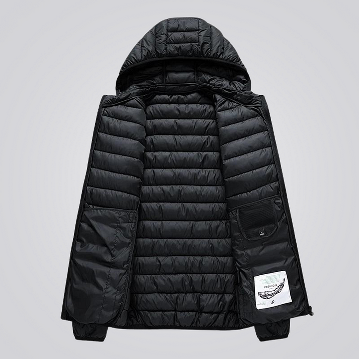 Gletsjer winterjas met capuchon