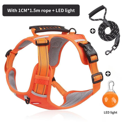 Dog Harness Reflective Adjustable Breathable