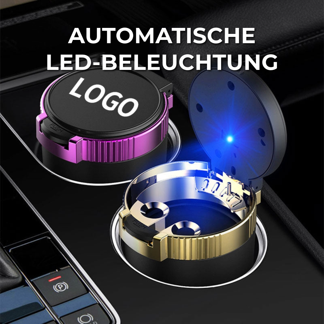 Luxury LED car ashtray