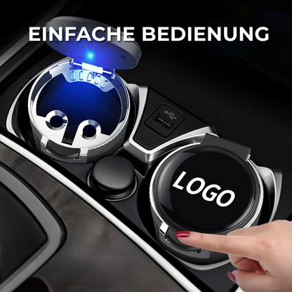 Luxury LED car ashtray