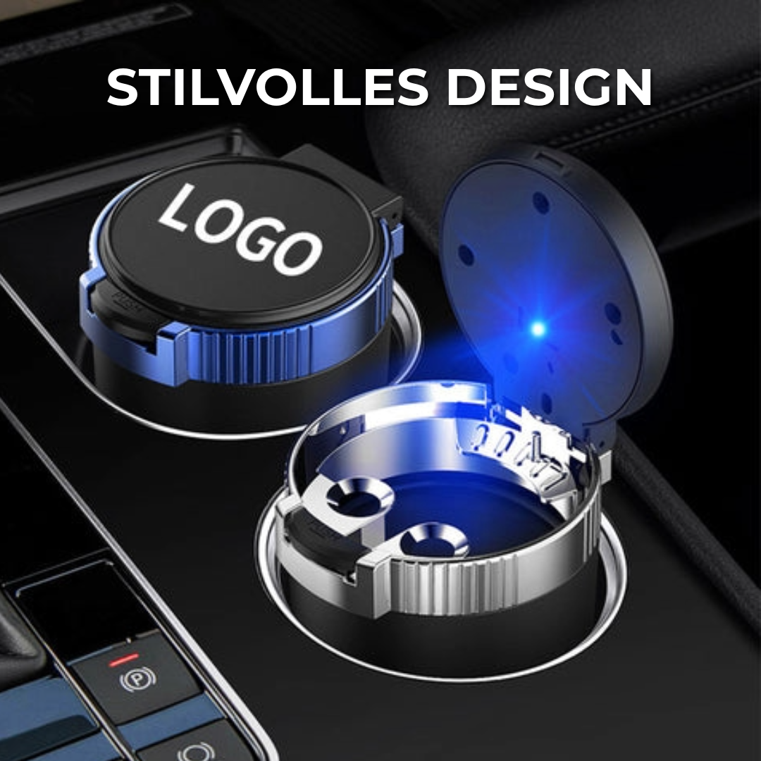 Luxury LED car ashtray