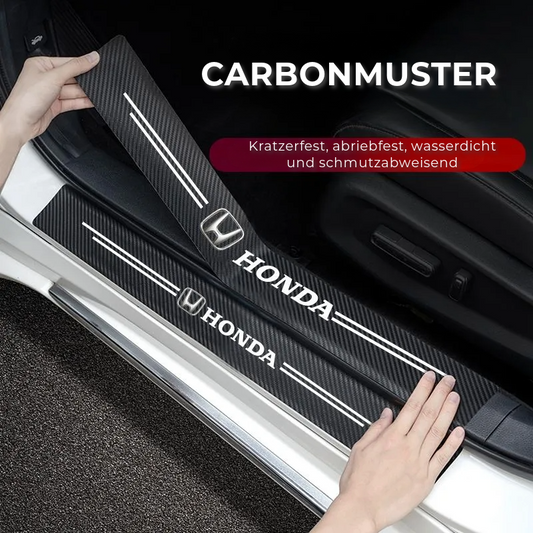 Carbon door trim stickers
