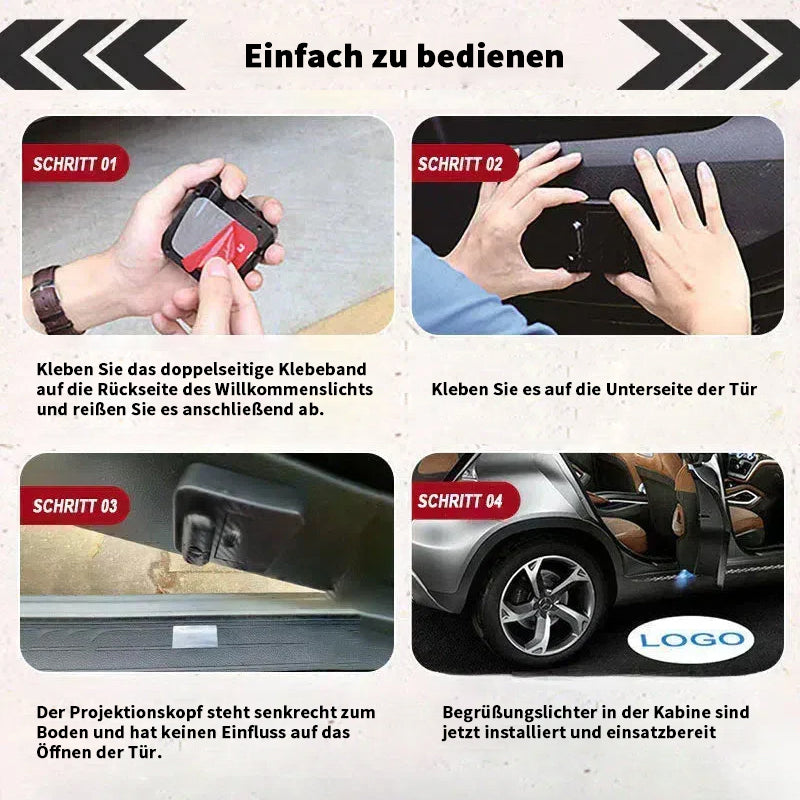 Car HD welcome light