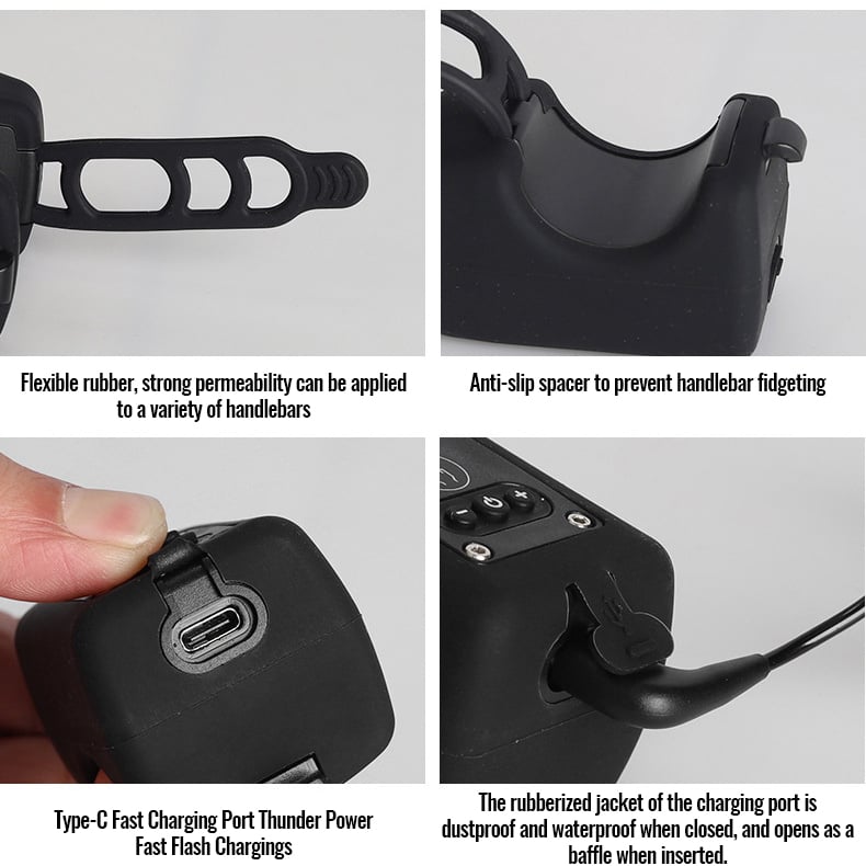 BlazeHorn Pro bicycle light