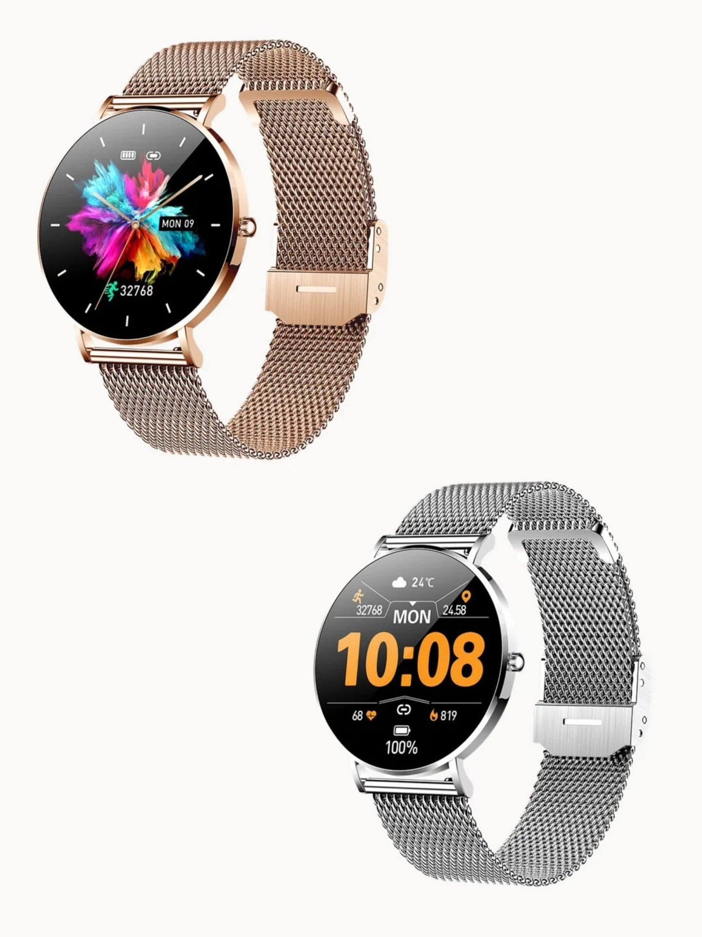 Multifunctional smartwatch: health, sports, notifications – everything under control. 